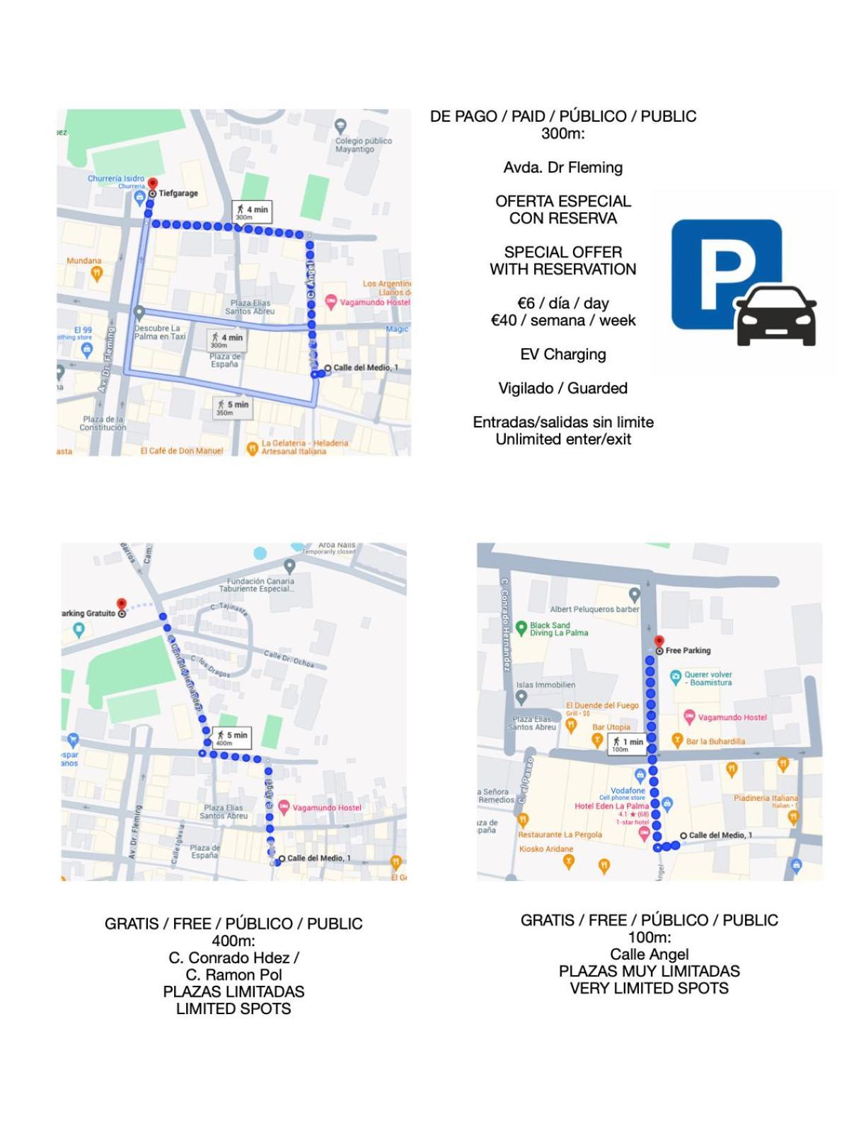 Vista Plaza - Exceptional Location Apartment Los Llanos De Aridane Ngoại thất bức ảnh